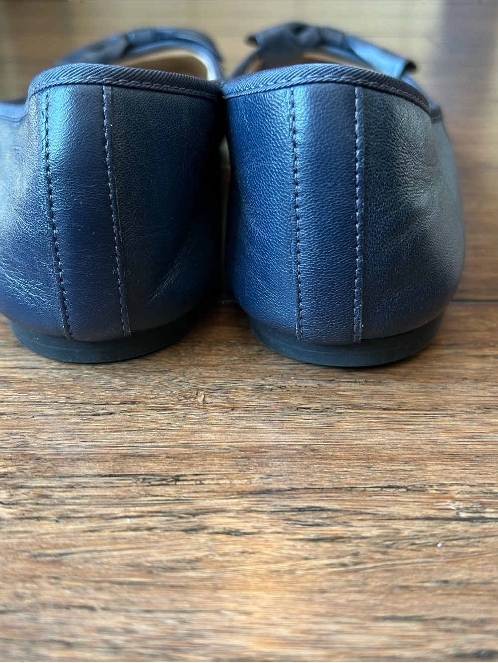 Circus by Sam Edelman Navy Bow Flats - Picture 4 of 12